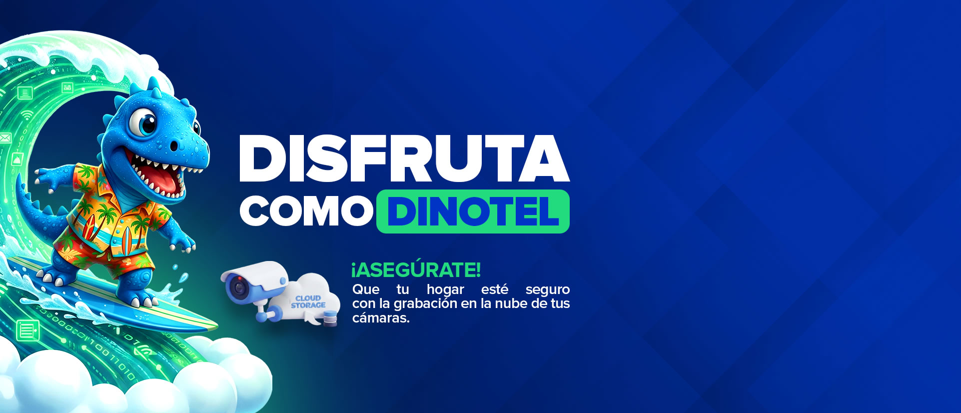 Internet 100%  fibra óptica 